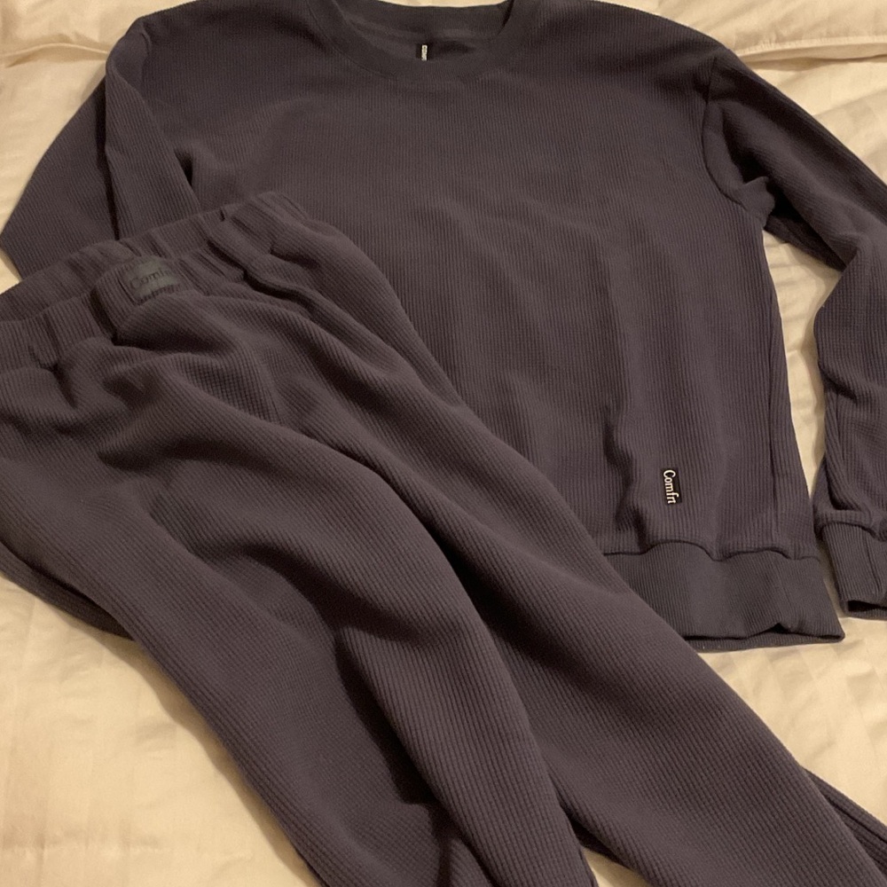 Comfrt waffle knit Loungewear